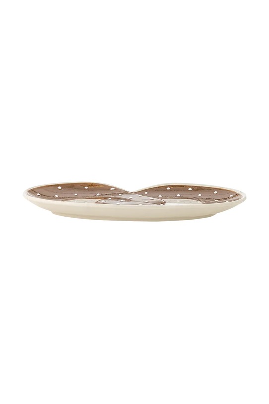 Lifestyle Bloomingville talerz do serwowania Treats 23,5 x 2,5 x 14 cm 82062884 brązowy