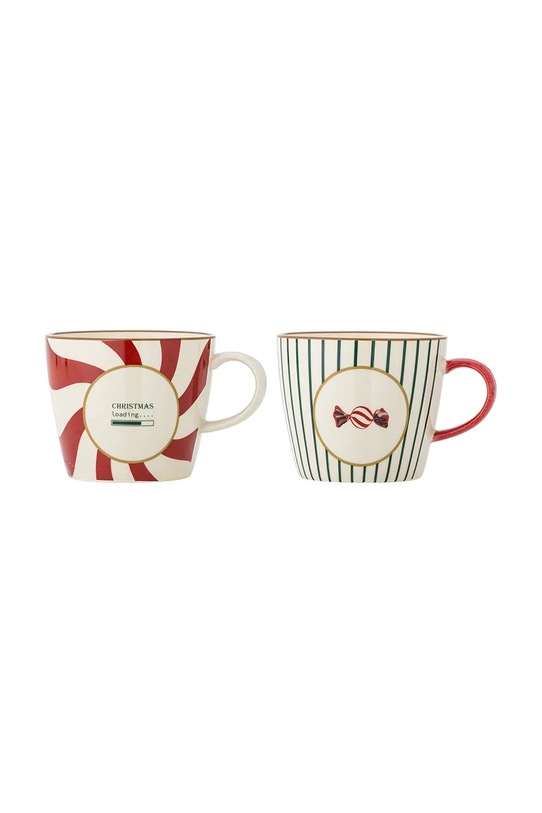 Bloomingville zestaw kubków Yule Mug 300 ml 2-pack multicolor 82062887