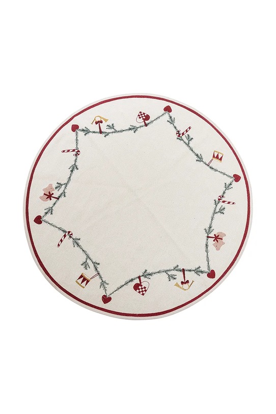 Bloomingville dywan pod choinkę bawełniany Yule 110 cm multicolor 82062316
