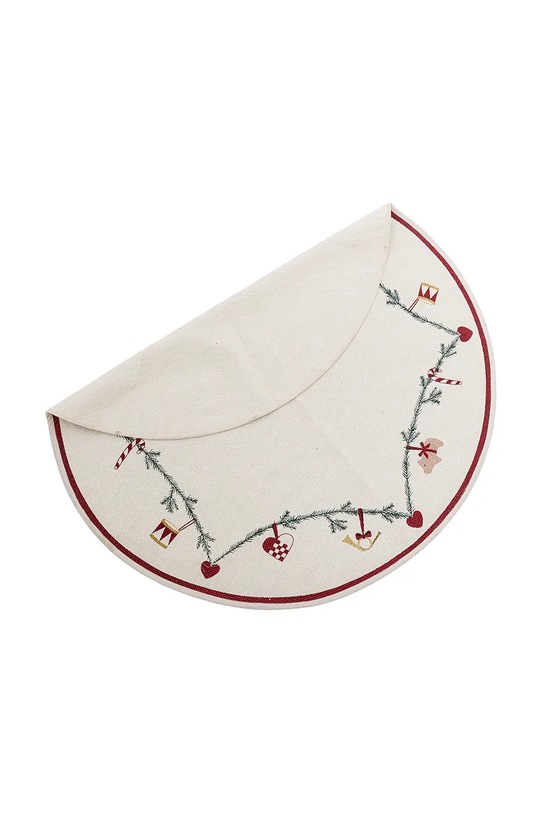 Bloomingville dywan pod choinkę bawełniany Yule 110 cm 82062316 multicolor AA00