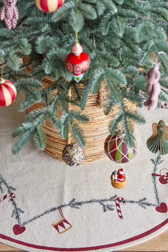 Lifestyle Bloomingville covor de Crăciun din bumbac Yule 110 cm 82062316 multicolor