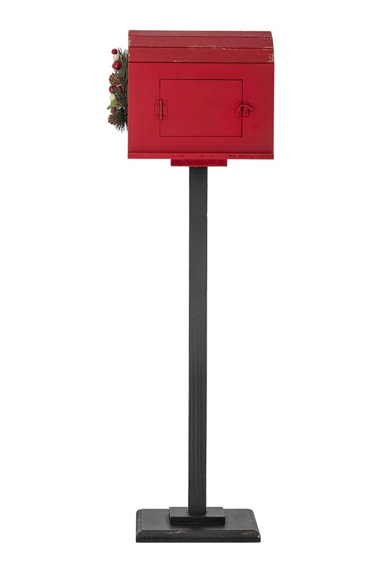 Lifestyle Bloomingville skrzynka pocztowa Carlo Deco 26 x 82 x 18 cm 82061756 czerwony