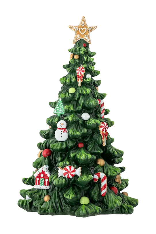 Led διακοσμητικό χριστουγεννιάτικου δέντρου Bloomingville Eddy Deco 25,5 x 40 x 25 cm πράσινο 82072153