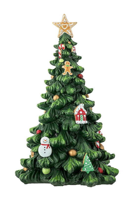 Led διακοσμητικό χριστουγεννιάτικου δέντρου Bloomingville Eddy Deco 25,5 x 40 x 25 cm 82072153 πράσινο AA00