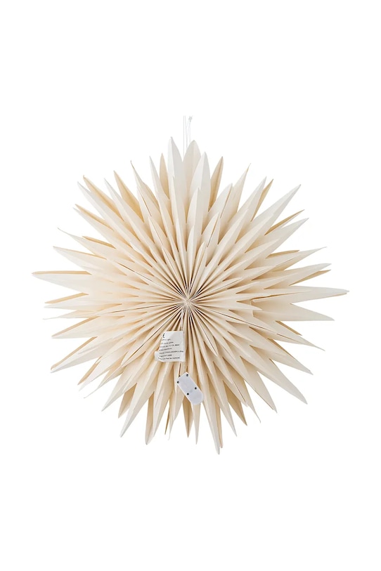 Bloomingville dekoracja świąteczna led Elijas Star 50 x 15 cm 82068561 beżowy AA00