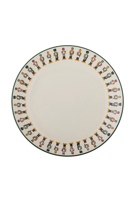 Bloomingville zestaw talerzy deserowych świątecznych Jolly 20 x 3 cm 6-pack 82072681 multicolor AA00