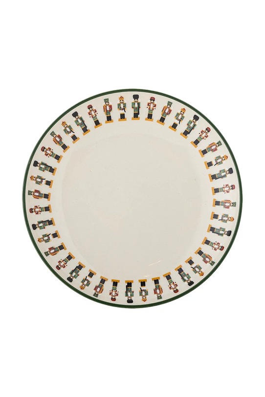 Bloomingville zestaw talerzy przystawkowych świątecznych Jolly 16 x 3 cm 6-pack 82072680 multicolor AA00