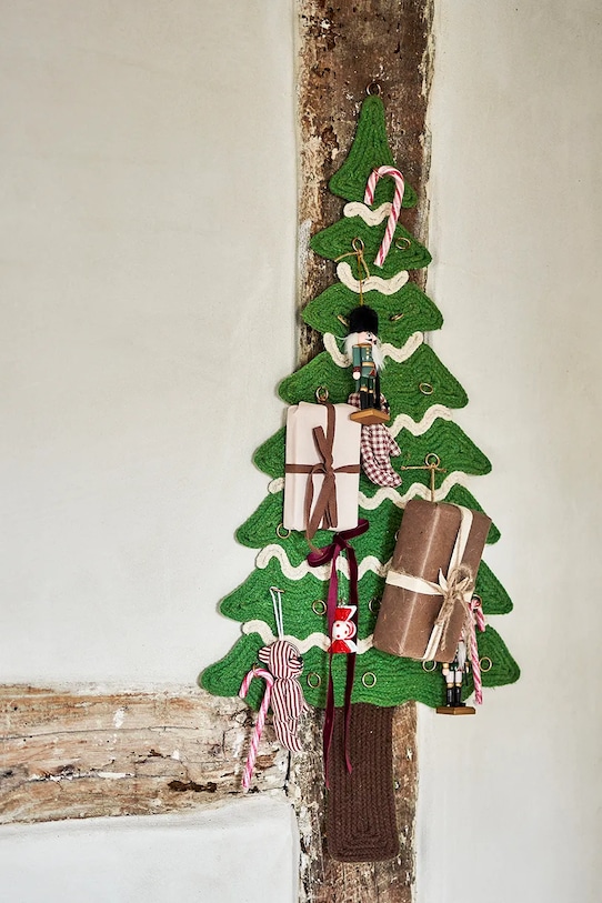 Bloomingville decorațiuni de crăciun 5 x 11,5 x 4,5 cm 3-pack 82072372 multicolor