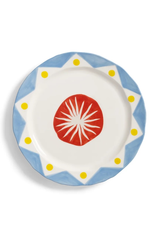 &k amsterdam talerz festivo L/30,5 cm multicolor 2192.01