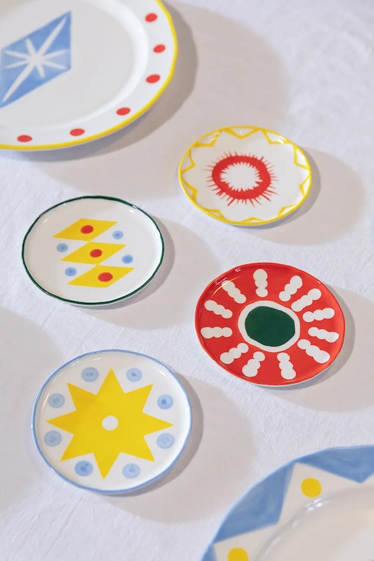 Lifestyle &k amsterdam zestaw talerzy przystawkowych festivo S/13 cm 4-pack 2192.05 multicolor