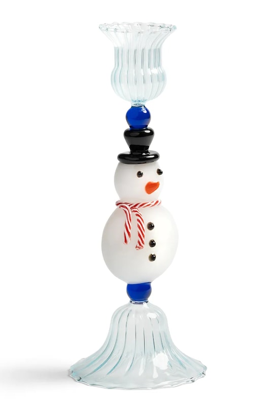 &k amsterdam świecznik dekoracyjny merry snowman 20 cm multicolor 2186.07
