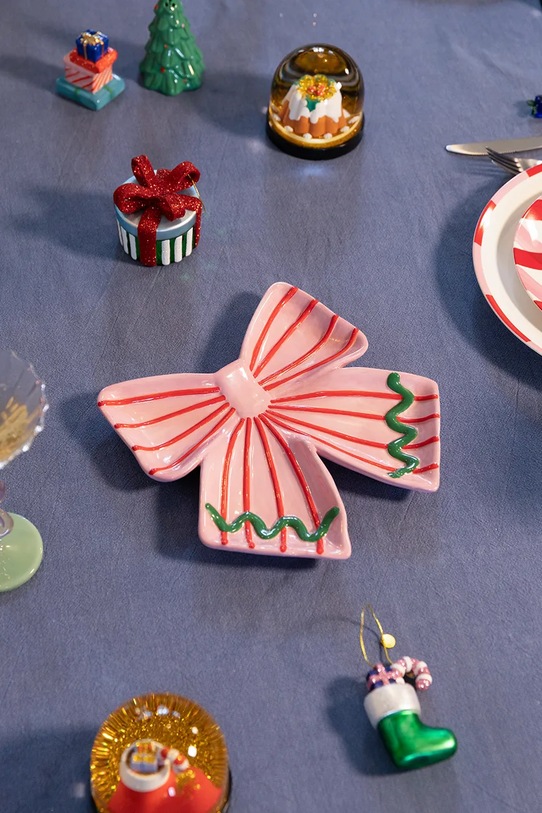 Лайфстайл Декоративная тарелка &k amsterdam ribbon 22 x 22 x 3,5 cm 2797.43 мультиколор