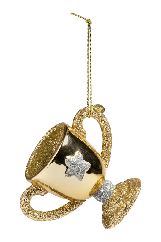 Декоративная подвеска &k amsterdam trophy 5 x 7 x 9 cm жёлтый 1226.67