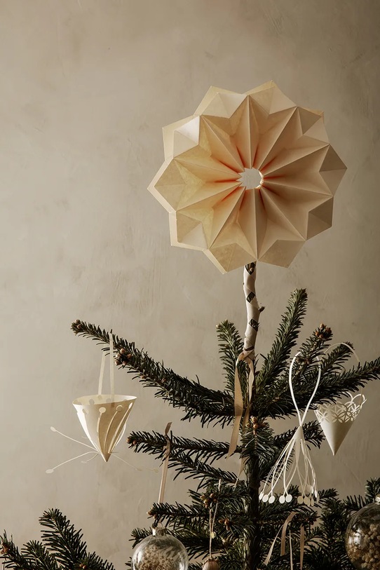 Lifestyle ferm LIVING gwiazda na choinkę 1104264714 biały