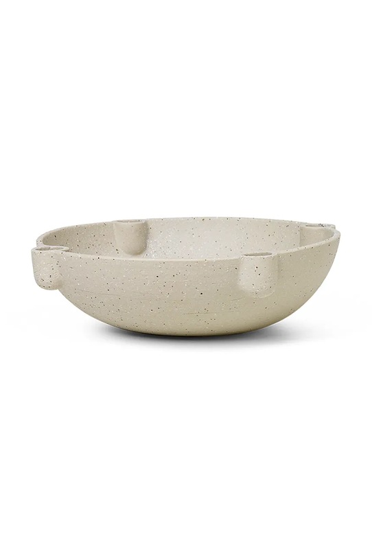 ferm LIVING świecznik dekoracyjny L beżowy 1104263131