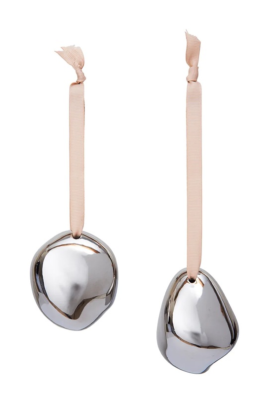 ferm LIVING ozdoba choinkowa 2-pack szary 1104271964