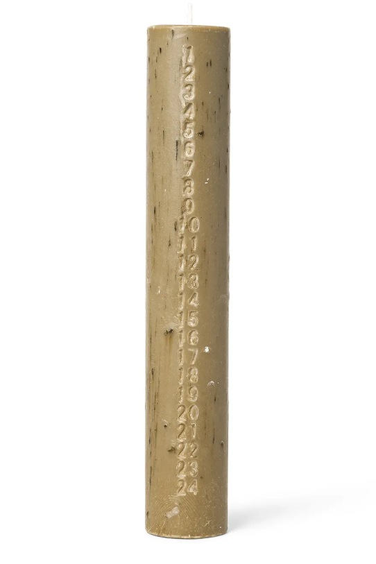 ferm LIVING świeca adwentowa beżowy 1104270019