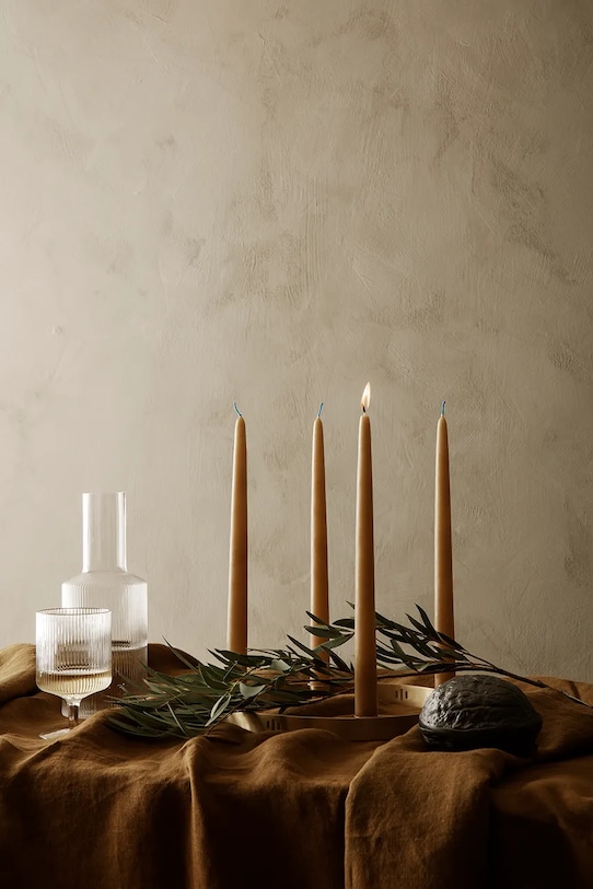 Декоративный подсвечник ferm LIVING S 5725 бежевый AA00