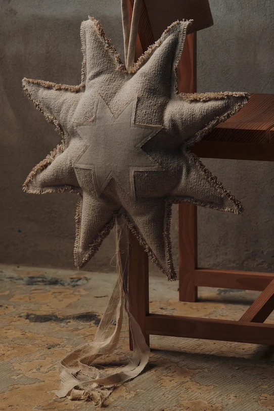ferm LIVING dekoracja świąteczna 1104271481 beżowy AA00