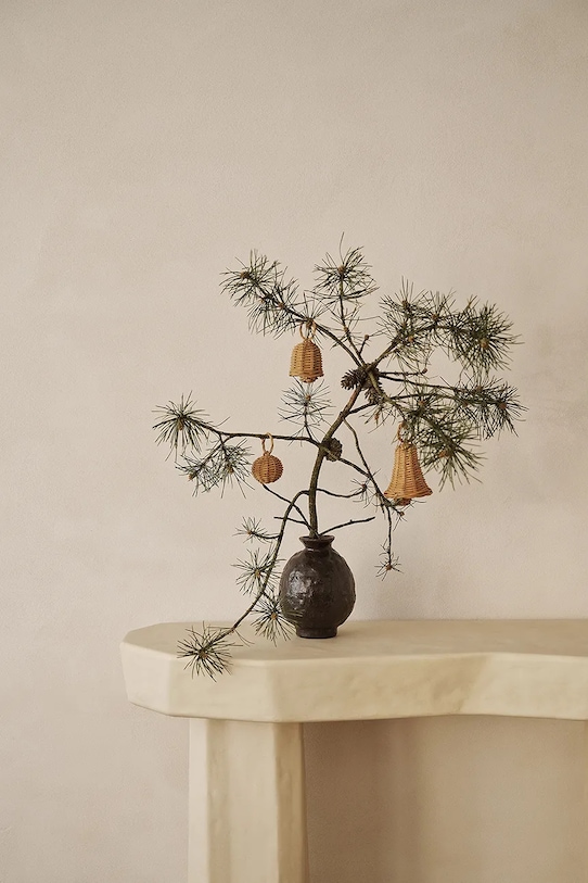 Украшение на елку ferm LIVING 3 шт бежевый 1104270139