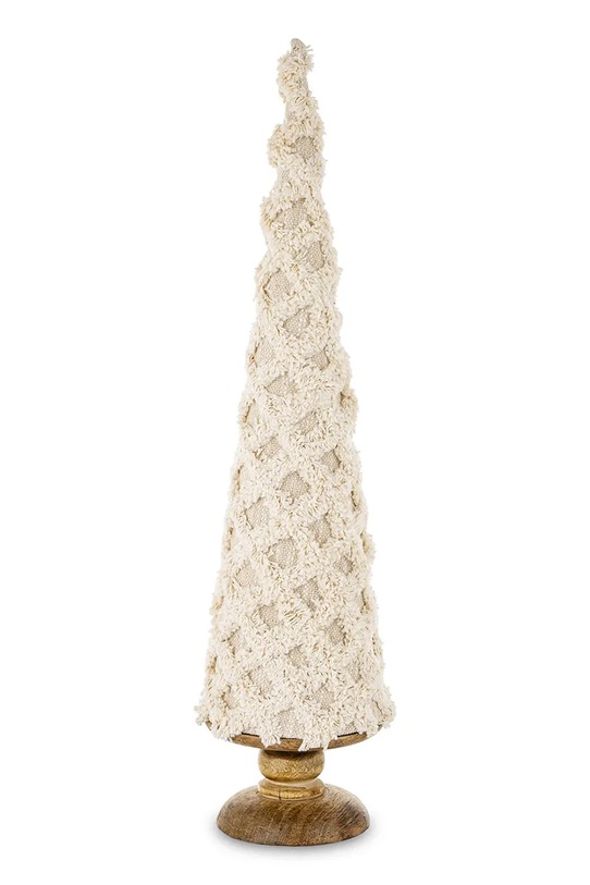 Ozdobný vánoční stromeček home & lifestyle 54 x 14 x 14 cm béžová 180285