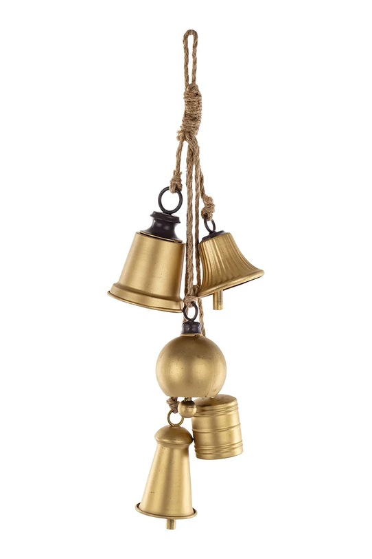 dekoracja wisząca 62 x 20 x 15 cm żółty 166647