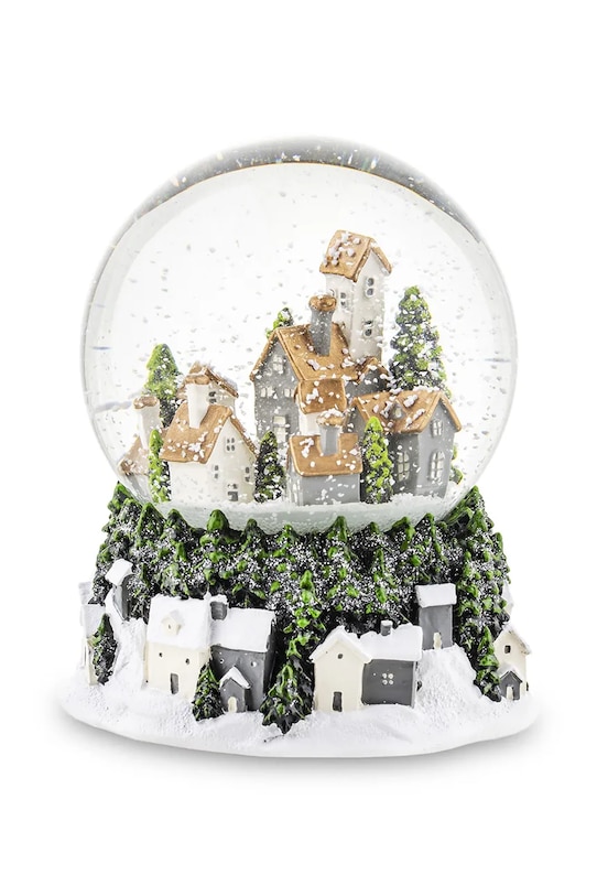 glob decorativ cu cutie muzicală 15 x 11 x 11 cm multicolor 139780