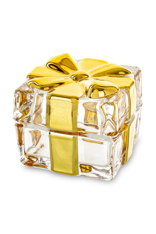 pojemnik z pokrywką 5,5 x 7 x 7 cm żółty 182100