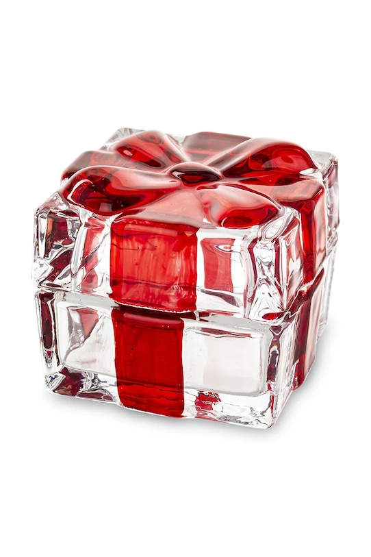 pojemnik z pokrywką 5,5 x 7 x 7 cm czerwony 182098