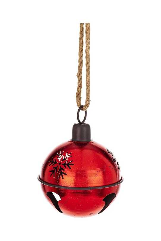 zawieszka dekoracyjna 17 x 14 x 14 cm czerwony 181419.