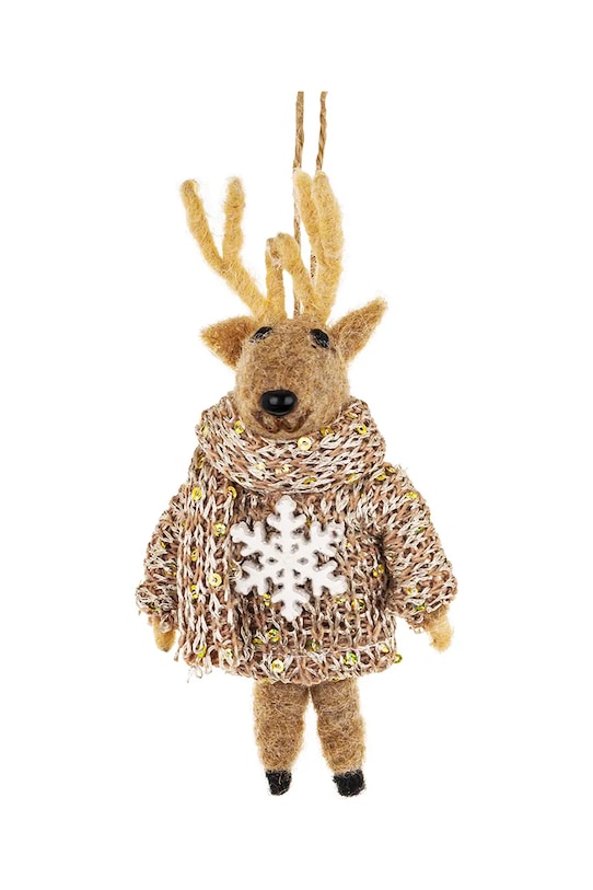 zawieszka dekoracyjna 18 x 7 x 6 cm multicolor 180510