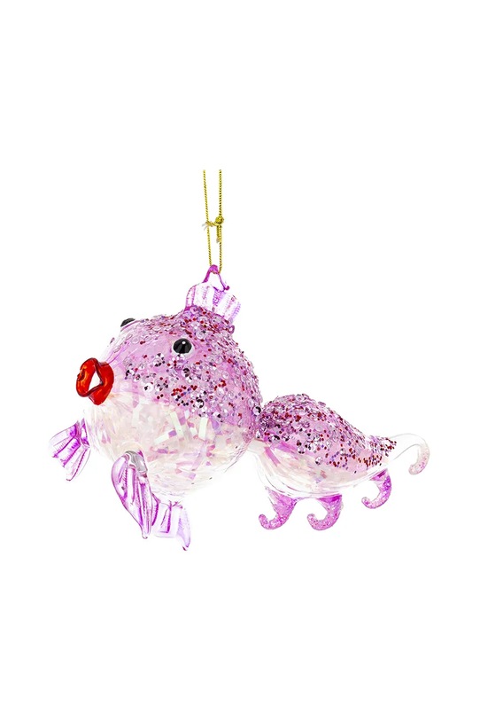 zawieszka dekoracyjna 10 x 15 x 7 cm multicolor 174388