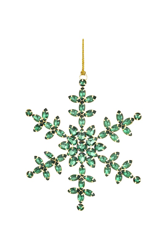 zawieszka dekoracyjna 16 x 13 x 1 cm zielony 170045