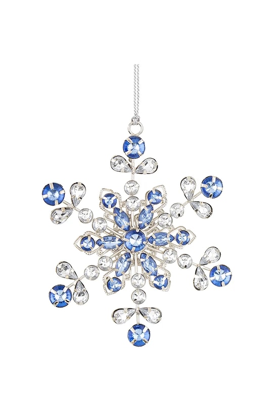 zawieszka dekoracyjna 12 x 10 x 1 cm niebieski 170039