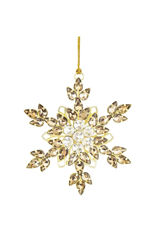 zawieszka dekoracyjna 12 x 10 x 1 cm żółty 170032