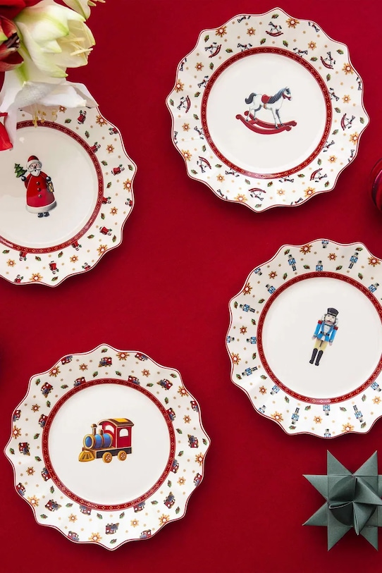 Villeroy & Boch zestaw talerzy Toy's Delight Anniversary Edition 2025 24 cm 4-pack 14.8585.8815 multicolor AA00