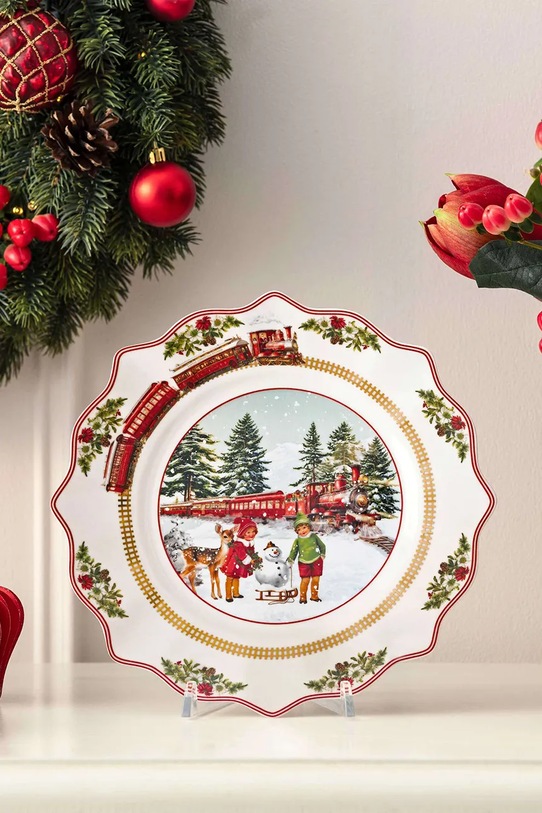 Villeroy & Boch talerz Annual Christmas Edition 24 cm 14.8626.2649 multicolor AA00