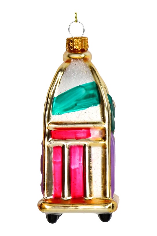 Lifestyle home & lifestyle zawieszka świąteczna 11,8 x 5 x 7,2 cm MAS.8182 multicolor