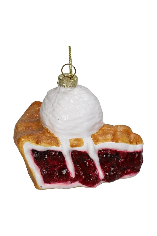 home & lifestyle zawieszka świąteczna 8 x 6 x 8,5 cm multicolor MAS.8654