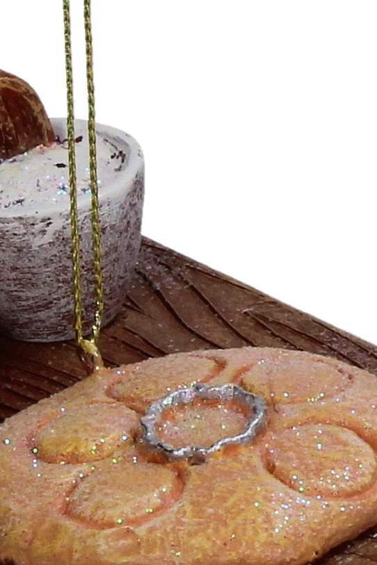 home & lifestyle zawieszka świąteczna 3,8 x 6,4 x 10,7 cm MAS.8820 multicolor AA00