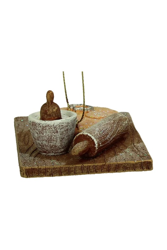 home & lifestyle zawieszka świąteczna 3,8 x 6,4 x 10,7 cm multicolor MAS.8820