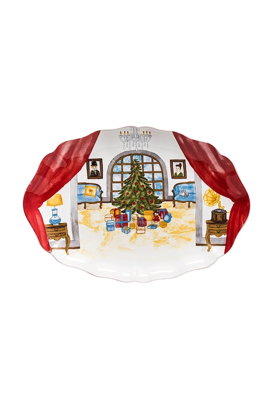 Costa Nova talerz do serwowania 40 cm multicolor TA401.WHI