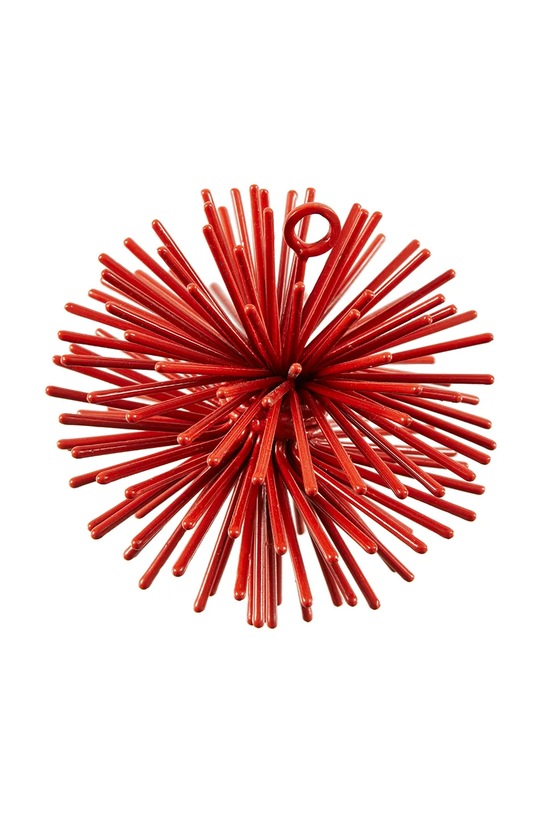 Pols Potten zestaw zawieszek świątecznych prickle ornaments 7 cm 3-pack 390.300.082 czerwony AA00