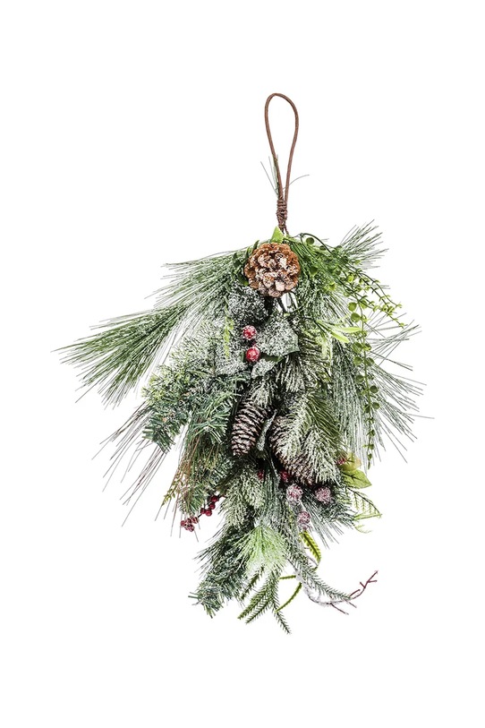 home & lifestyle gałązka świąteczna 71 x 40 x 10 cm multicolor 124712