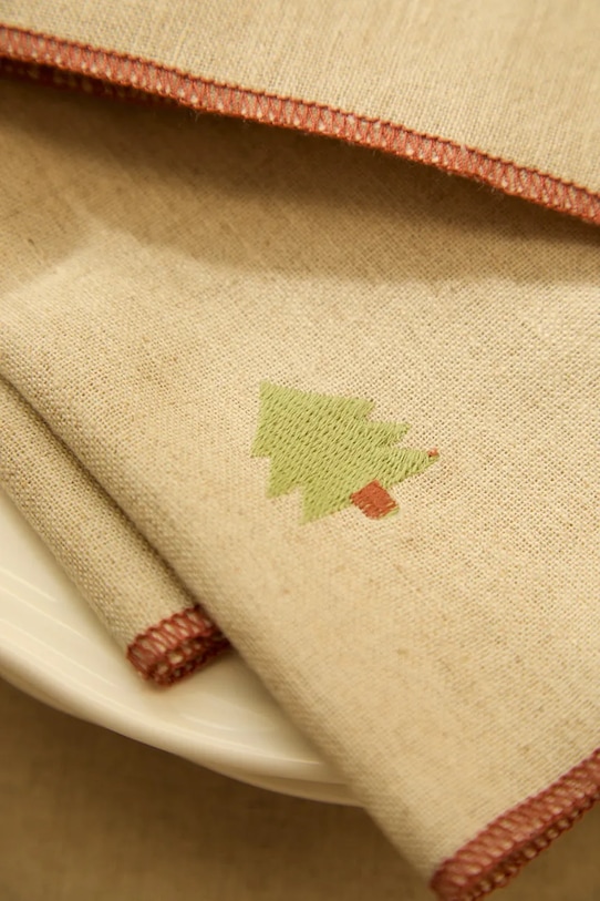 Calma House zestaw serwetek z lnem Joy 45 x 45 cm multicolor JOY.45S.MUL