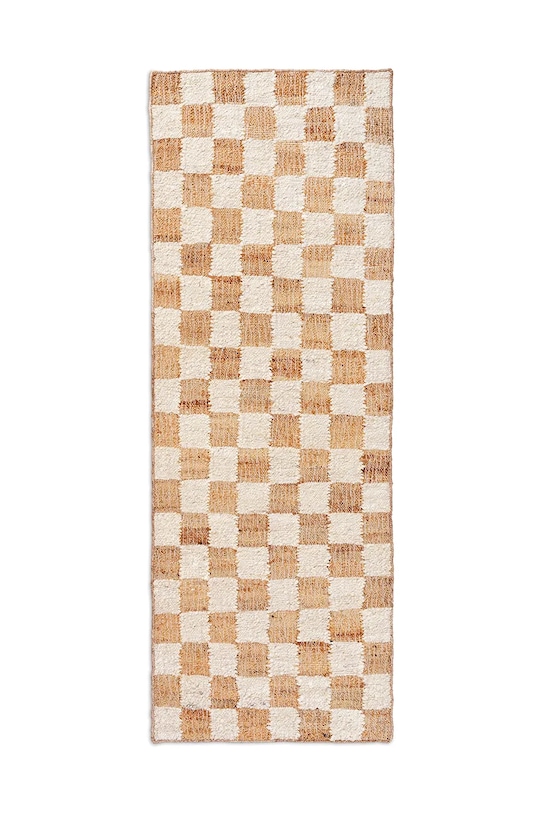 Χαλί από μίγμα μαλλιού ferm LIVING Check πολύχρωμο 1104268672