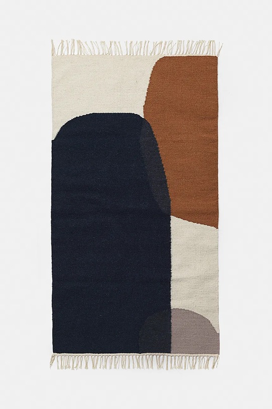 ferm LIVING tappeto di lana Kelim multicolore 9283