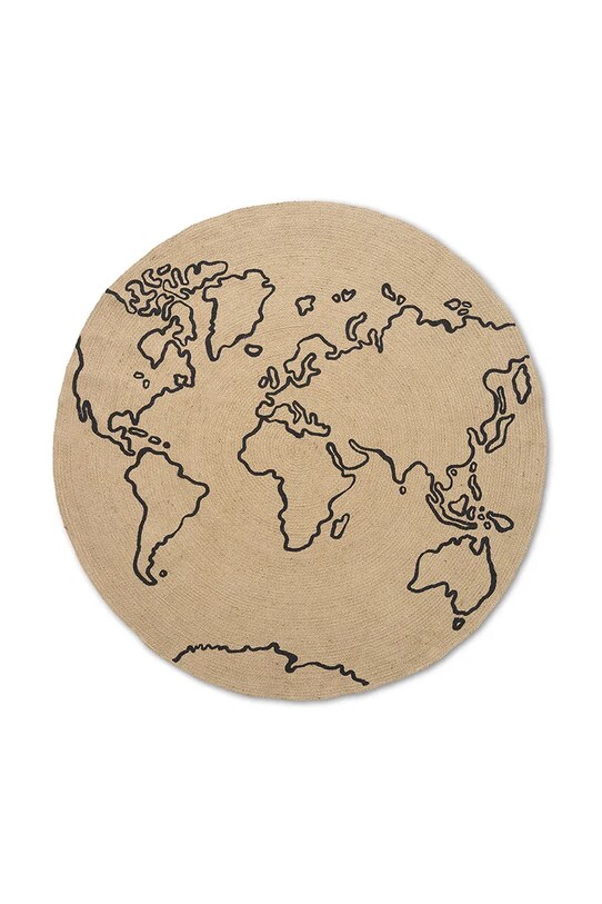 ferm LIVING szőnyeg World L bézs 1104263281