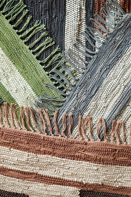 Madam Stoltz covor din piele 70 x 140 cm CJ.7397714BL negru AA00