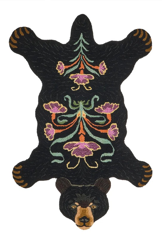 Doing Goods dywan wełniany Blooming 143 x 97 x 2 cm multicolor 1.45.10.076.900.5